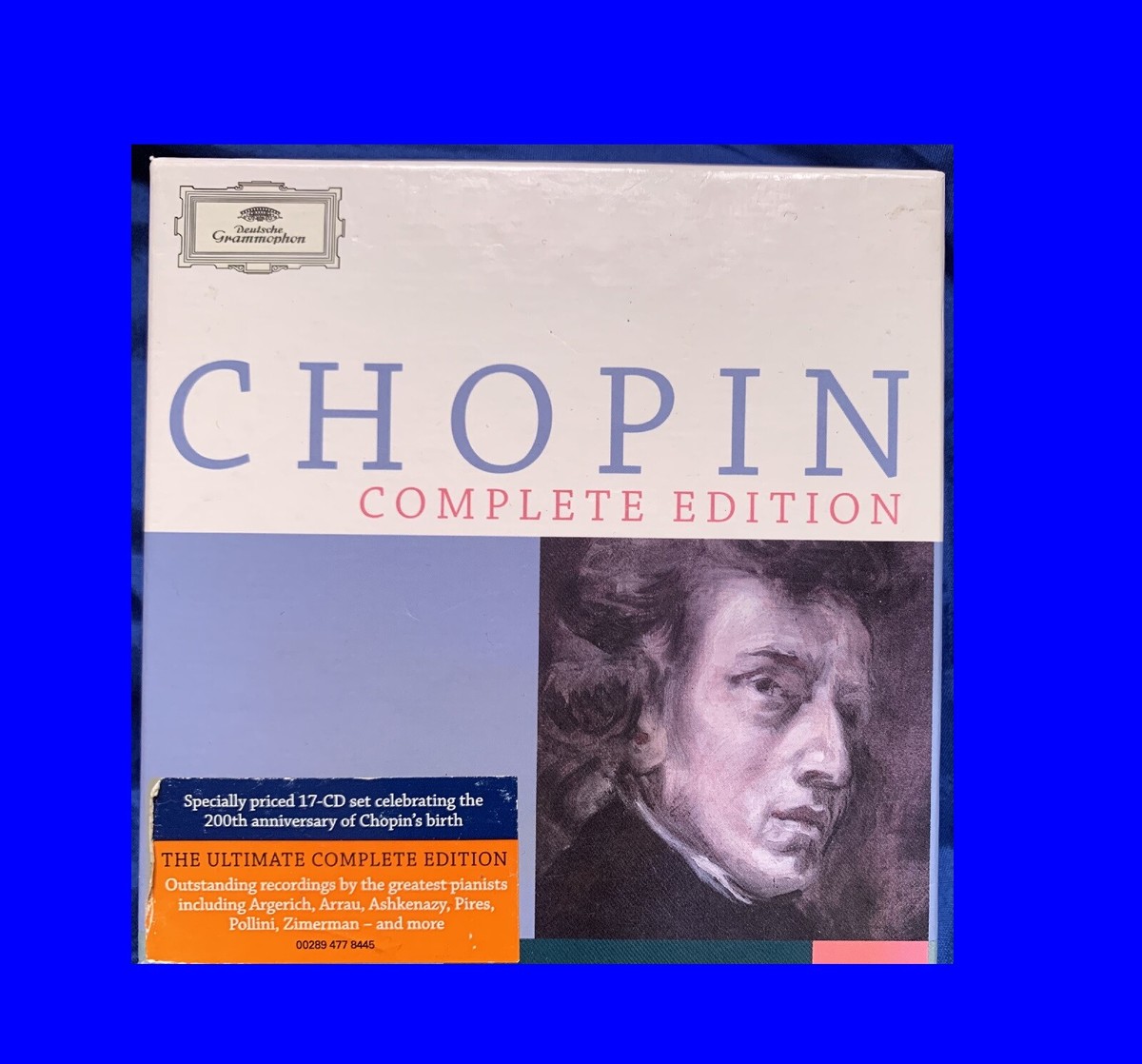 Chopin Complete Edition – CHOPIN ショパン - COMPLETE CDs Set