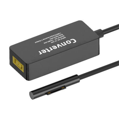 Laptop Charger To USB Type C PD Power Charging Cable Adapter For Lenovo Black