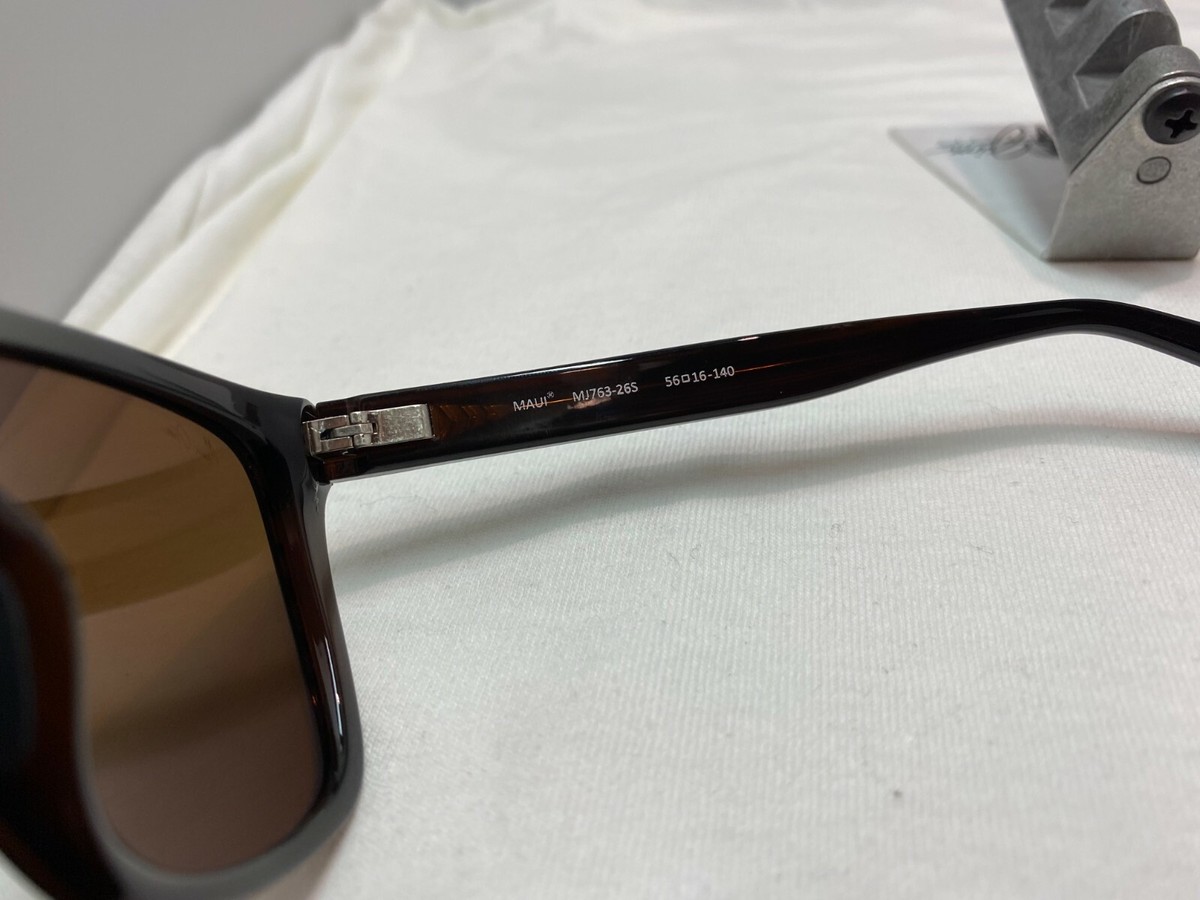 MAUI JIM JACARANDA MJ 763-26S BROWN STRIPE W/ HCL BRONZE  display picture 1