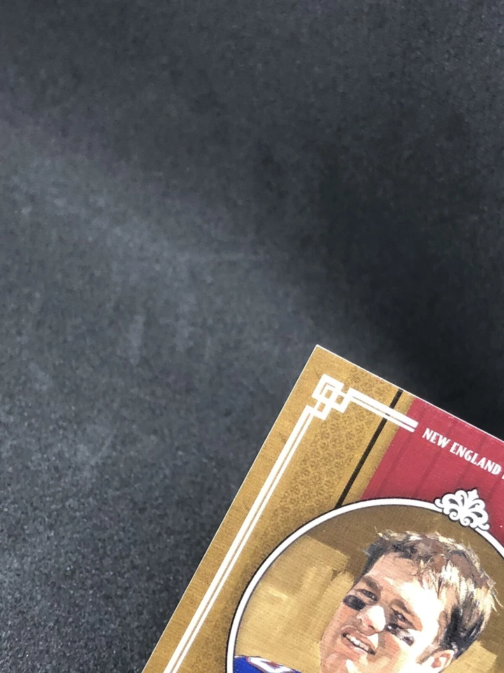 2005 Donruss Gridiron Kings Tom Brady CROWNING MOMENT /500 BRONZE SP No. GK-25 - Image 3 of 4