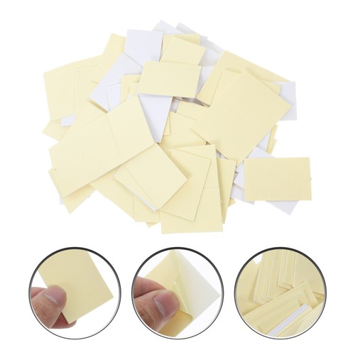 100 Pcs Double Sided Tape Sticky Tabs for Wall Hanging Adhesive Strong