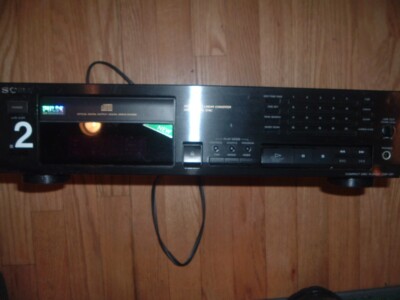 SONY Compact Disc Player CDP-597 Single CD Player No Remote for  