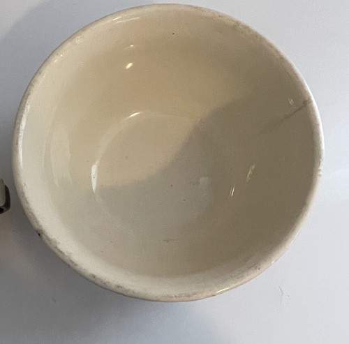 Vintage Oxford Stoneware 5.75” Brown Mixing Bowl And Pitche- Snow Flower Pottery - Picture 6 of 13