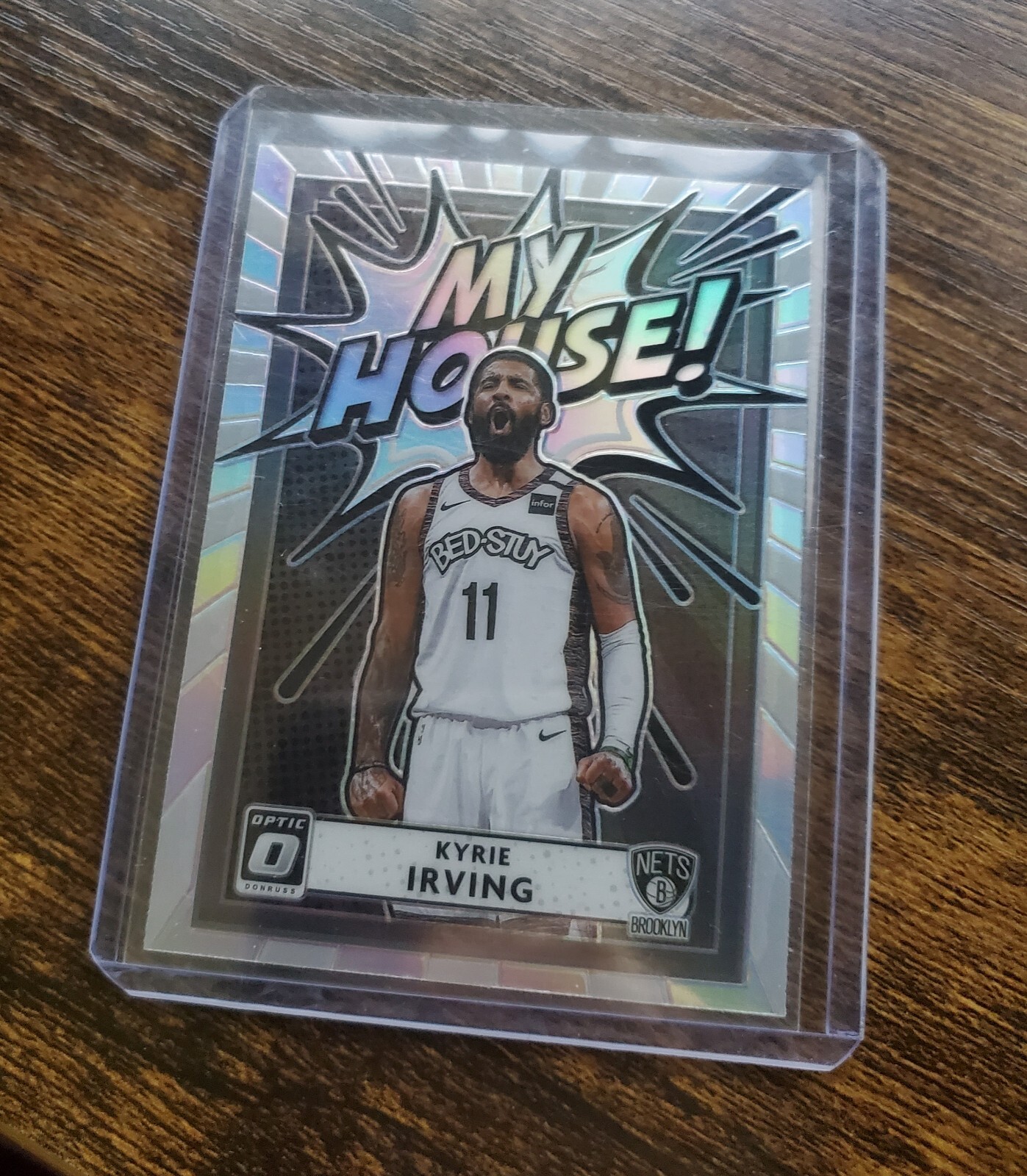 2020-21 Donruss Optic My House Holo Prizm #8 Kyrie Irving Brooklyn Nets