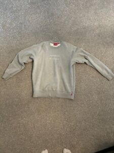 Supreme Box Logo Crewneck Grey | eBay Supreme Box Logo Crewneck Grey | eBay