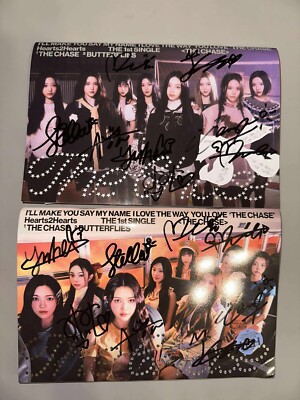 With pob) HEARTS2HEARTS OFFICIAL AUTOGRAPH SIGNED THE CHASE