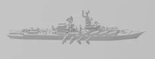 Slava - Soviet Navy - Rotating Turret - Wargaming - Naval Miniature