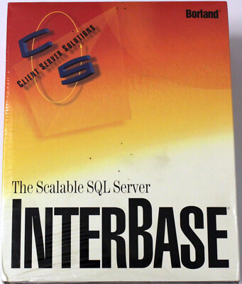 RARITÄT - Borland InterBase 4.2 - Windows - Englisch - 3½  - NEUWARE
