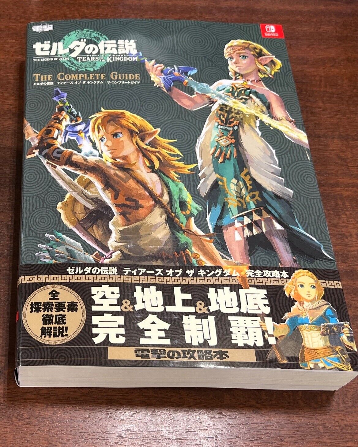 The Legend of Zelda Tears of the Kingdom The Complete Guide Book 640 page  Japan