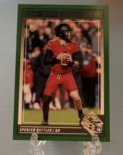 2024 Score #345 Spencer Rattler ROOKIE Green Parallel! MINT - FREE SHIPPING!! 🔥