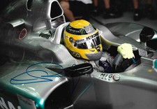 Nico Rosberg autograph signed 20x30 cm picture