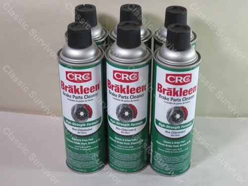 Brakleen Brake Parts Cleaner CRC 05088 14oz Can Case of 6