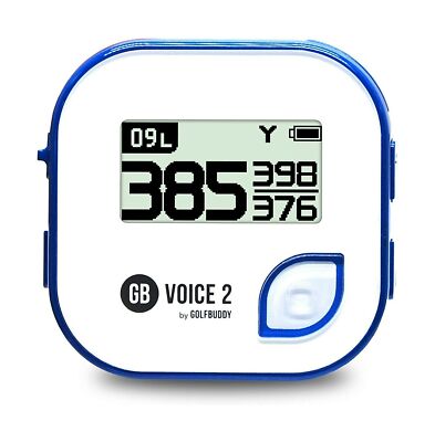 GolfBuddy Clip on Voice 2 Golf Navigation GPS for Hat/GPS and