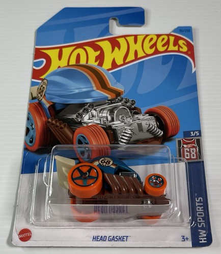 Hot Wheels Head Gasket #90 Daredevils 3/5 Long Card 2023 - Picture 2 of 4