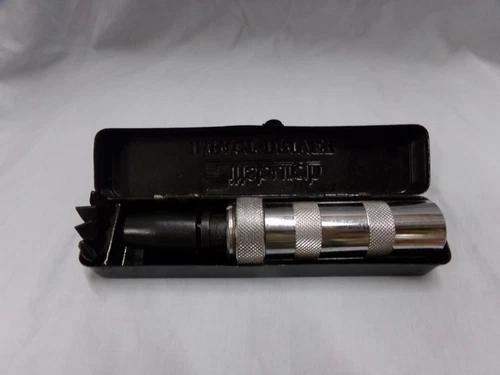 Vintage Pittsburgh Impact Driver In STEEL Case W/ BITS Mechanic Hand Tool Set