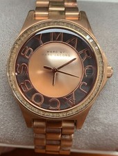 Marc Jacobs MBM3339 Rose Gold Dial Rose Gold Stainless Steel Women's Watch