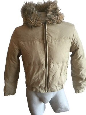 GIACCA DA DONNA TIMBERLAND WEATHERGEAR GIUBBOTTO INVERNALE JACKET BEIGE  SIZE M