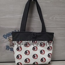 Florida State Seminoles Double Strap Purse Handbag 11x10x3 NEW NWOT
