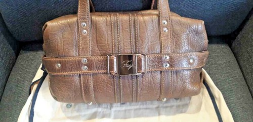 Stupenda borsa a mano Fay vera pelle | eBay