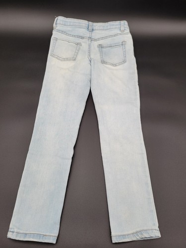 Girl's Size 6/6X Distressed Skinny Jeans With Sequins - Picture 2 of 6