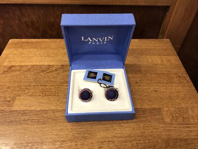 CLASSIC LANVIN MANSCHETTENKNÖPFE VINTAGE SHIRT MANSCHETTENKNÖPFE