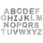 Crafter's Square Galvanized Letters A-M or N-Z 13 pc (Approximately 1 inch)