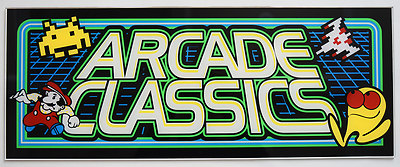 MULTICADE Arcade Classics Fluorescent Marquee Screen Printed - PA EXCLUSIVE!