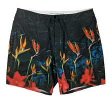 American Eagle Men's Stretch Board Short Size L NWOT Tropical Floral Beachy