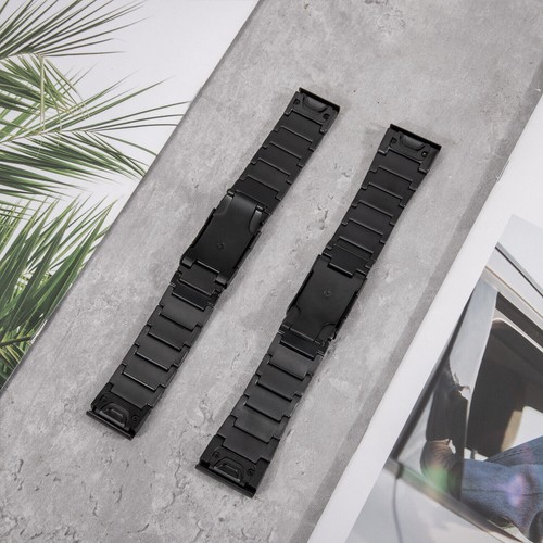 Correa de correa de reloj de ajuste rápido de titanio para Garmin Fenix 7X 7 6 6X 5 5X 3 HR 22/26 mm - Imagen 3 de 16