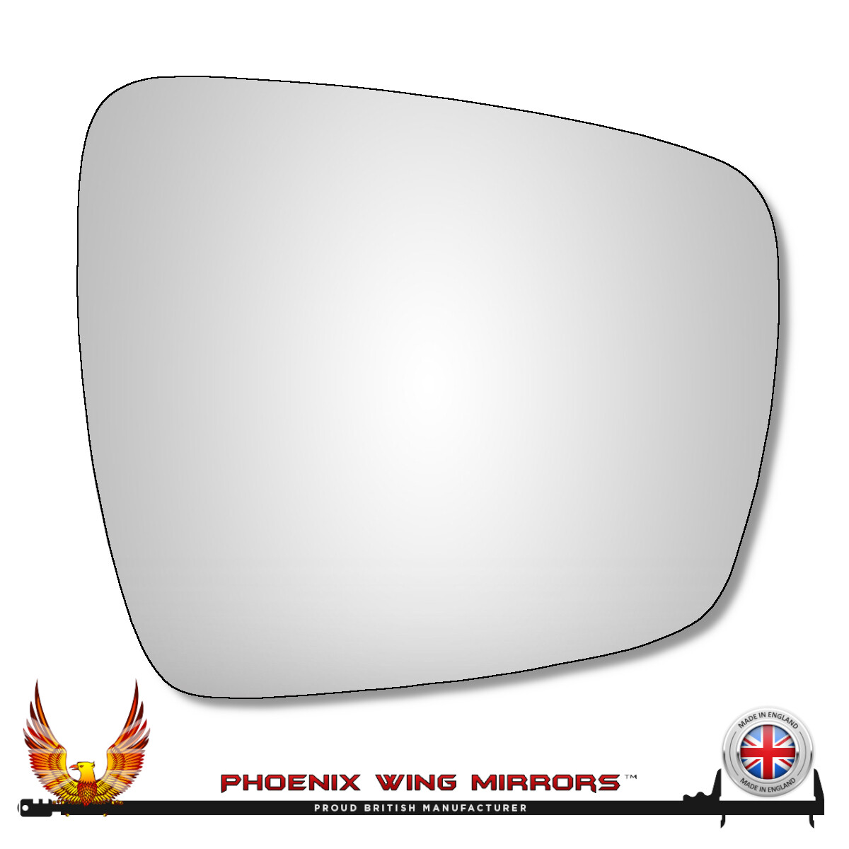 Right Hand Drivers Side Renault Scenic Mk4 2016-2023 Convex Wing Mirror Glass