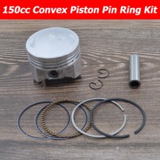 62mm CONVEX PISTON Kit For Suzuki GN125 EN125 GS125 GZ125 TU125 KAWASAKI KLX125