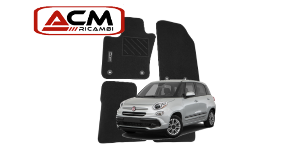 TAPPETI AUTO TAPPETINI MOQUETTE FIAT 500 FIX PER 500L (RESTYLING) 2017 OFFERTA