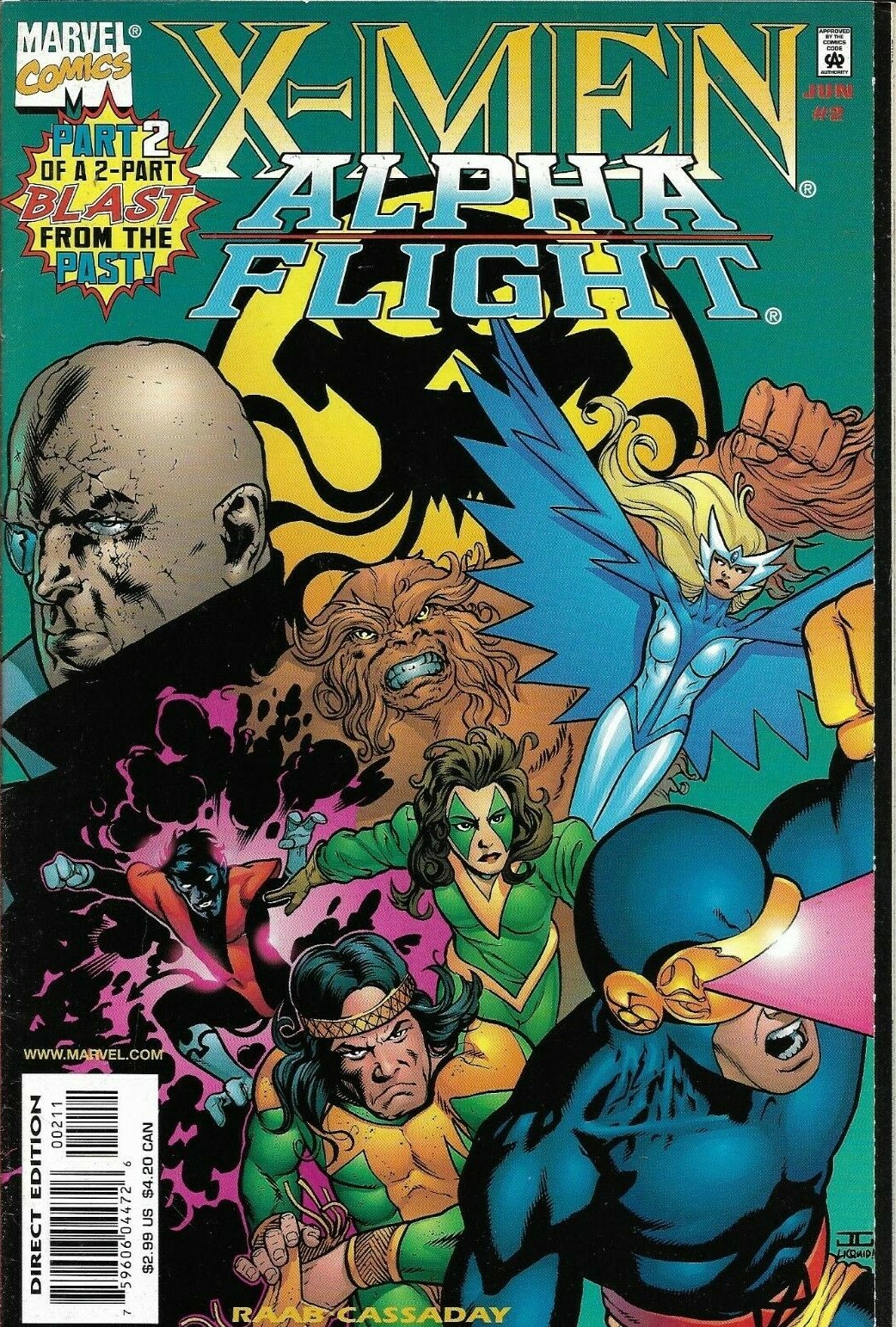 X-MEN - ALPHA FLIGHT (1998) #2 - Back Issue (S)