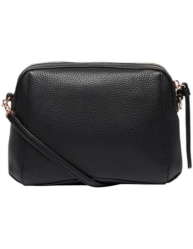 MIMCO Fantasy Cross Body Bag Black Leather • Brand New with Tag • RRP $249 - Picture 3 of 12