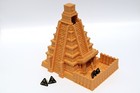 Dice Tower, Mayan Temple El Dorado Inca DnD / RPG Game Accessory, Gold, 3D Print