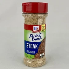 McCormick Perfect Pinch Steak Seasoning Gluten Free No MSG 7 oz