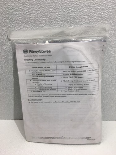 Pitney Bowes USB Ethernet Connectivity 14' High-Speed LAN Kit 771-8 - Picture 10 of 24
