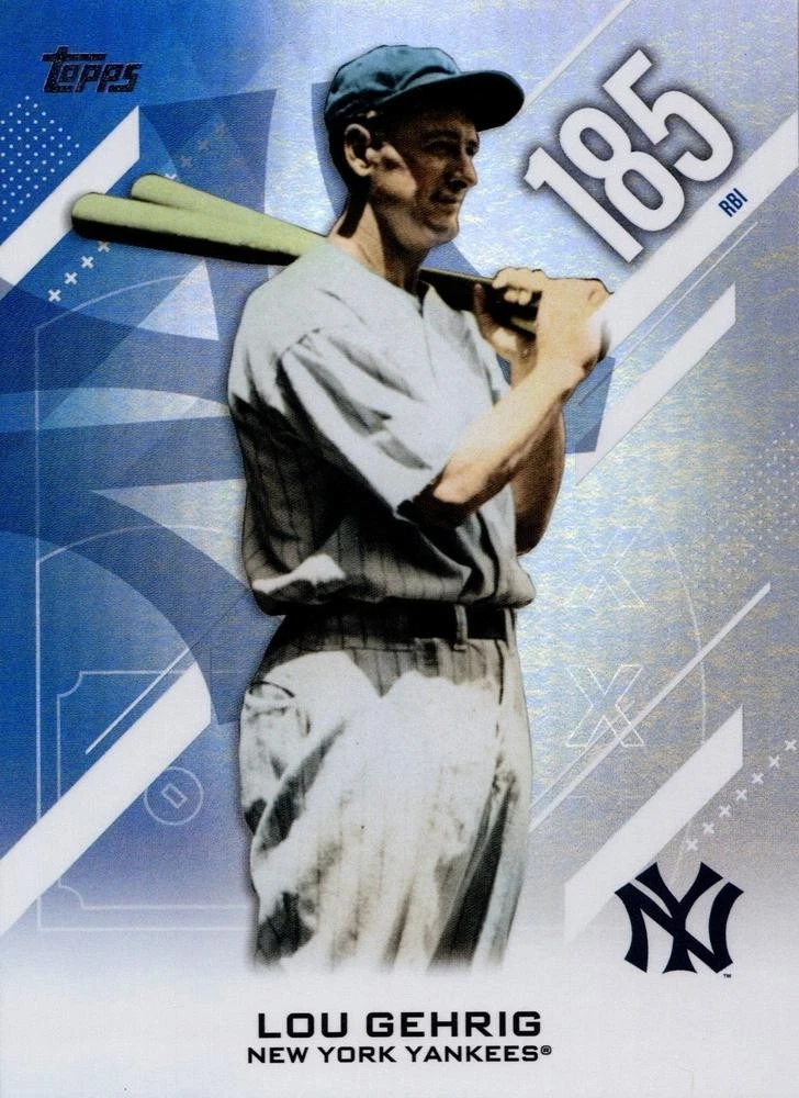 Topps Lou Gehrig Baseball Sports Trading Card Singles for sale | eBay