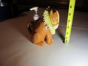 Jenny Jeff Jungle Lion Resin Soap/Lotion Dispenser
