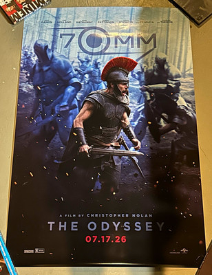 The Odyssey IMAX 70mm Original Movies Movie Poster 27 x 40 in double sided