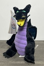 Disney Store Sleeping Beauty Maleficent Dragon Mini Bean Bag Plush
