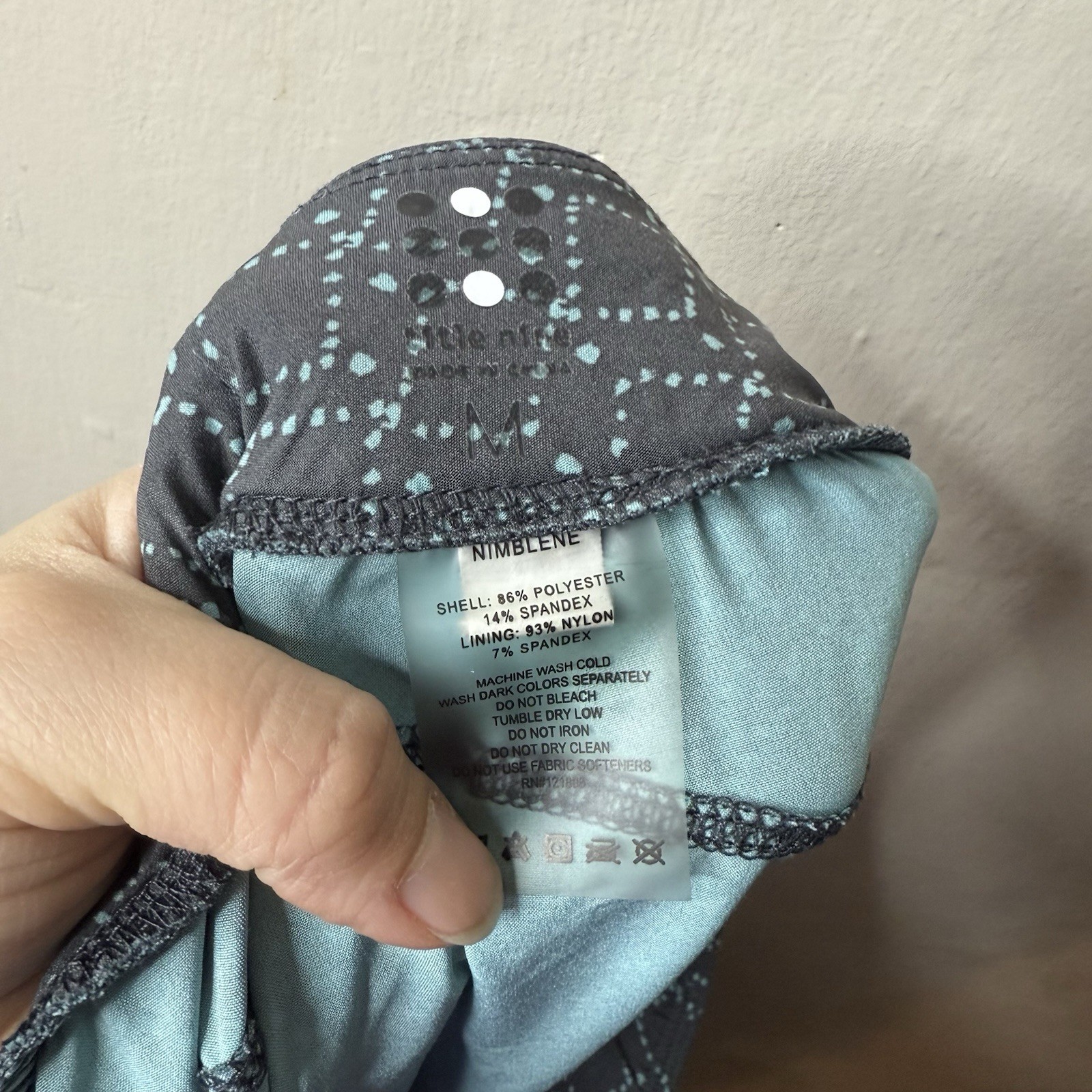 Title Nine Gray Patterned Pull On Jogger Athletic… - image 5