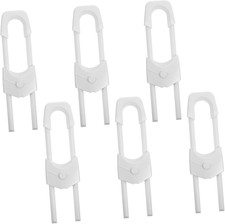 6Pcs Safety Cabinet Locks Durable Locks for Cabinets and Appliances Protection f