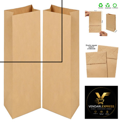 Kraftpapiertüten 350 Stück Klein 9x5cm DIY Adventskalender Sü