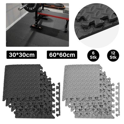 6-12x PUZZLEMATTE BODENSCHUTZ MATTE SCHUTZMATTE UNTERLEGMATTE EVA 30x30 60x60 cm