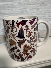 Disney Parks Ink And Paint Color Changing Ceramic Coffee Mug Cup Heat Activated