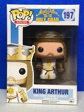 Funko POP Monty Python and the Holy Grail 197 King Arthur in Soft Protector