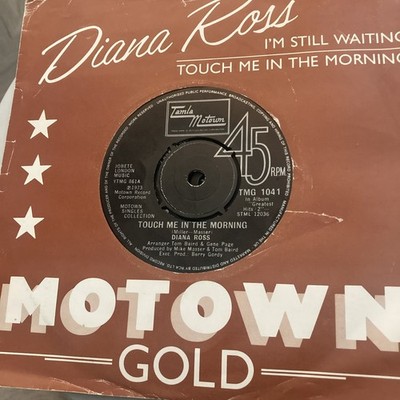 Diana Ross - Touch Me In The Morning / I Motown-  TMG 1041  vinyl VG+