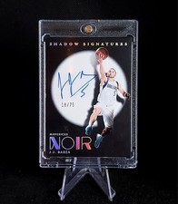 2024-25 Panini Noir J.J. BAREA Shadow Signatures /75 #SHARES-JJB