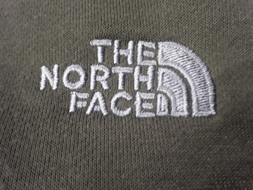 North Face Olive Green Women's Hooded Sweatshirt Size Large Hoodie - Picture 5 of 11